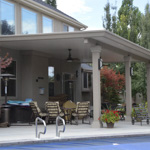 Stucco Trim Patio Covers - Gallery 24 | Boyd's Custom Patios