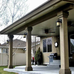 Stucco Trim Patio Covers - Gallery 42 | Boyd's Custom Patios