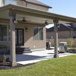 Stucco Trim Patio Covers - Gallery 49 | Boyd's Custom Patios