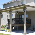 Stucco Trim Patio Covers - Gallery 51 | Boyd's Custom Patios