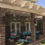 Stone Stucco Brick Posts Patio Covers - Gallery 10 | Boyd's Custom Patios