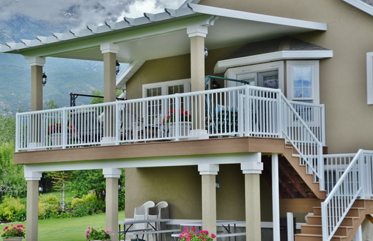 Aluminum Railings | Boyd's Custom Patios