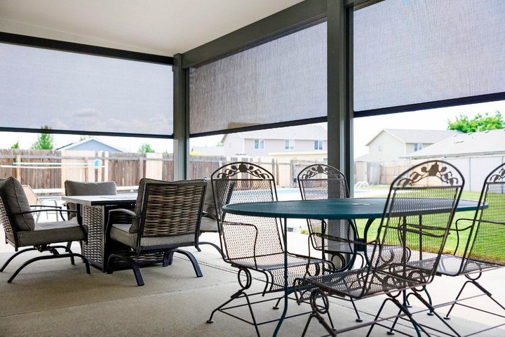 Motorized Patio Screens | Boyd's Custom Patios