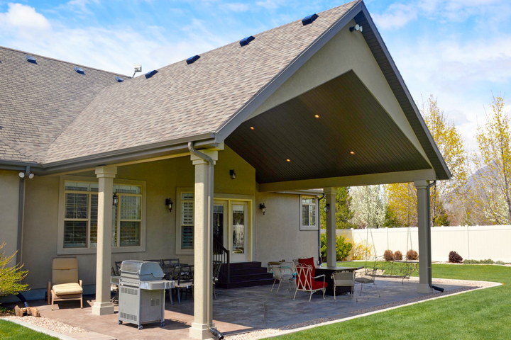 Wood Gable Patio Covers | Boyd's Custom Patios
