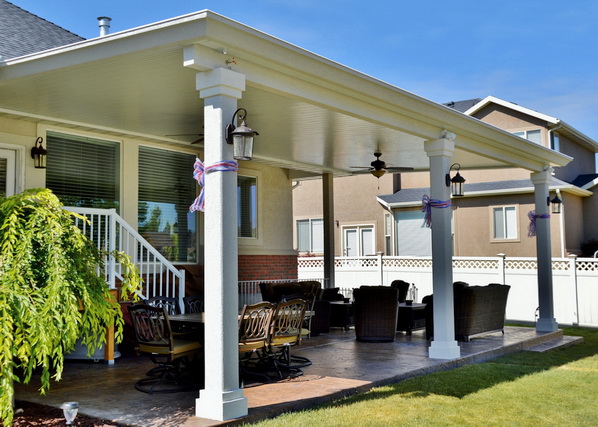Stucco Trim Patio Covers Contractor in Utah | Boyd's Custom Patios